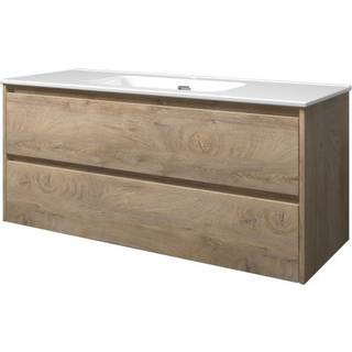 Sanibell Proline møbelsæt 120x46cm rå eg 2 softclose skuffer