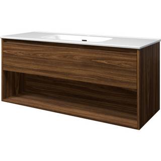 Sanibell Proline møbelsæt 120x46cm cabana eg 1 skuffe åben hylde