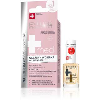 Eveline Cosmetics Nail Therapy Med+ Nærende negleolie 12 ml - 12 ml