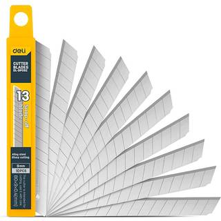 Deli Tools - Deli Værktøj EDL-DP092 - 9mm 10 stk. Bladehoved - Sølv
