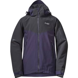 Oppdal Insulated Youth Girl Jacket Purple Velvet/Solid Charcoal/Silver Grey (140)