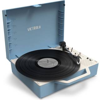 Victrola VSC-725SB Re-Spin Blue Bærbar pladespiller