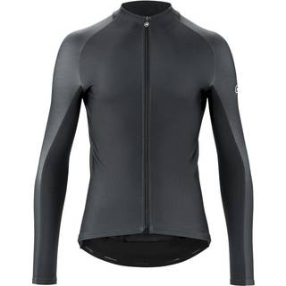 Assos MILLE GT cykeltrøje med lange ærmer forår/efterår torpedo grey - Størrelse Small