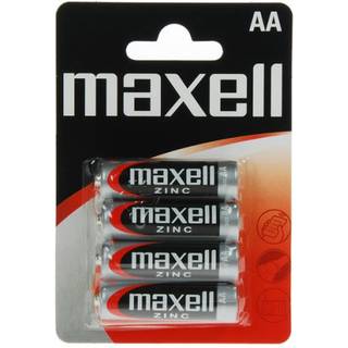 Maxell Pila Salina Manganeso Aa R6 * 4 Units