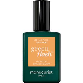 manucurist Paris Negle Neglelak Grønt lyn Gold Sand 15 ml (10.000,00 kr / 1 l) - 15 ml