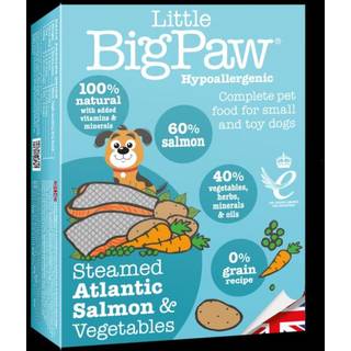 Little BigPaw Dog Steamed Salmon & Vegetables - 85g