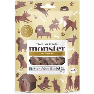 Monster Godbidder Til Hundetræning Med Kylling Og Struds - 100 g