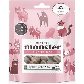 Monster Cat Soft Bites Oksekød - 50 g