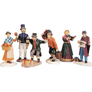 Townsfolk Figurines Set Of 6