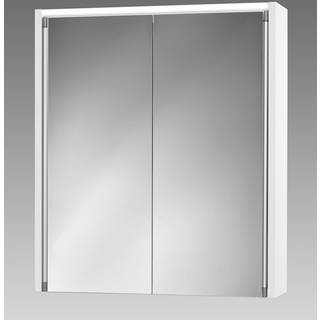 Nortiq Nelma LED spejlskab, 63 x 54 x 15 cm, hvid