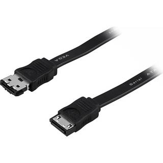 DELTACO SATA til eSATA-kabel 0,3 m (ESATA-113-30)