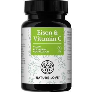 Nature Love Jern- og C-vitamin-tabletter