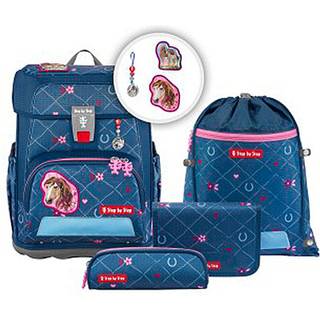 Step by Step CLOUD Schulranzen-Set Horse Lima, 5-teilig