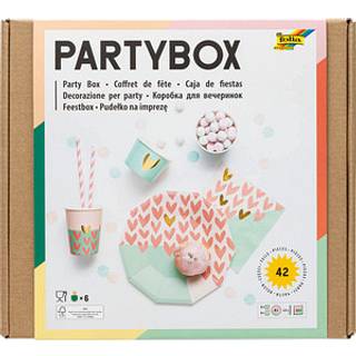 Folia Pastel Festpakke til 6 personer - 42 dele