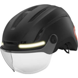 Giro Cykelhjelm Ethos Led Mips Shield Mat Sort