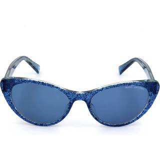 Marc Jacobs MARC 425/S DXK/KU 53 Solbriller Kvinder Blue - Glittered Transparent Blue - 53mm