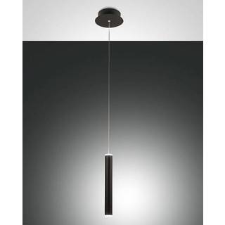 LED hængelampe Prado, 1 lyskilde, sort, dæmpbar
