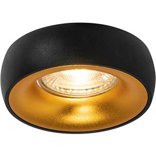 Design indbygget spotlight sort med guld indvendig - Mooning