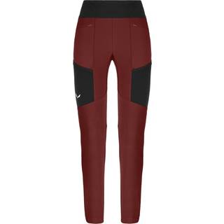 Salewa Women's Puez DST Warm Cargo Tights Trekking bukser Damer størrelse 34 farve rød