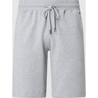 HANRO Herren Loungehose grau Jersey-Baumwolle unifarben