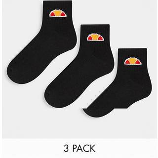 Ellesse Tallo Ankelsokker 3-pak Sort