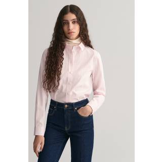 GANT Dame Regular fit poplin skjorte med striber (34)