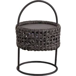 Cane-line Illusion gulvlampe Dark grey 20 cm