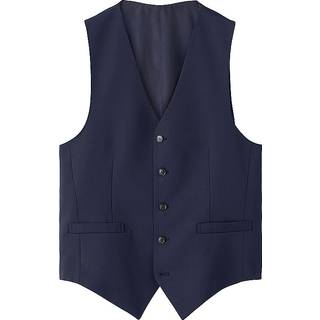 Tiger of Sweden Wayde Wool Travel Waistcoat Royal Blue