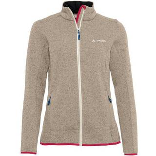 Vaude Women's Rienza Jacket IV Fleecejakke Damer størrelse 44 farve beige