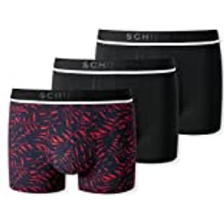 Schiesser 3-pak 95-5 Organic Cotton Rio Boxer - Navy/Red - Large * Kampagne *
