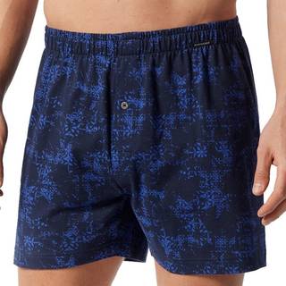 Schiesser 2-pak Fun Prints Boxer Shorts - Blue Pattern - XX-Large