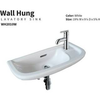 Fine inventar smallwall monteret badev?relse vask montering hardware inkluderet.