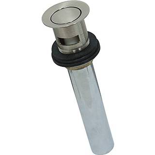 Kingston Brass KB8108 Push Pop-Up Drain med overl?b 22 gauge b?rstet nikkel
