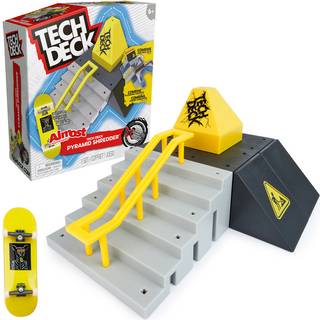 Tech Deck Pyramid Shredder X-Connect Park Creators tilpassbar og byggelig rampe s?t med eksklusive Fingerboard Kids Toy for Alders 6 og op