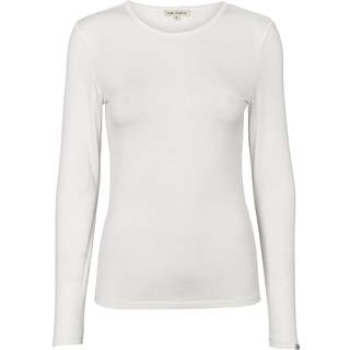 ESPenelope LS O-neck Slim T-shirt, White, XS