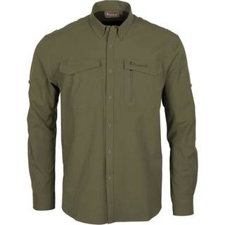 Pinewood Everyday Travel langærmet skjorte-green-2XL