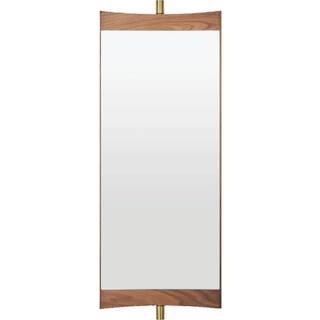 GUBI Vanity spejl 1 Valnød/Messing