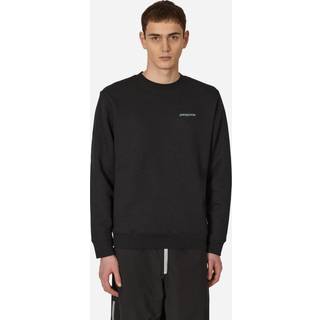 Patagonia Fitz Roy Icon Uprisal Crew Sweatshirt Sweatere størrelse XS farve sort