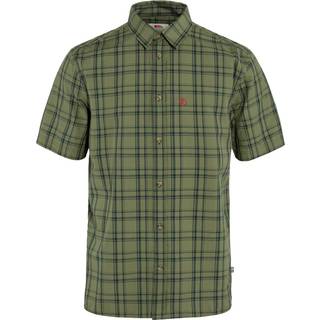 Fjällräven Övik Lite Shirt Men-green / dark navy-S