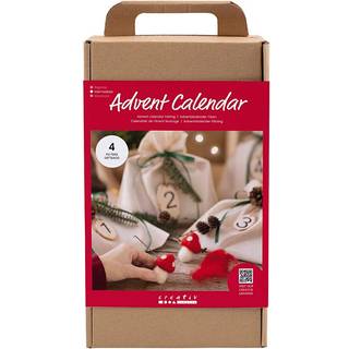 Kreativ Adventskalender til Filtning - 1 pk.
