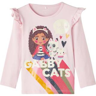 Name It Parfait Pink Glitter Gabby&#39;s Dollhouse Top