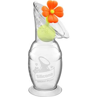 Haakaa brystpumpe - 100 ml med blomsterstopper