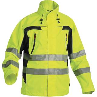 otto schachner Regnjakke Gul m/refleks str. XXXL (89361007)