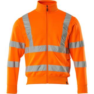MASCOT® Sweatshirt med lynlås Hi-Vis Orange 50115-950-14 2XL