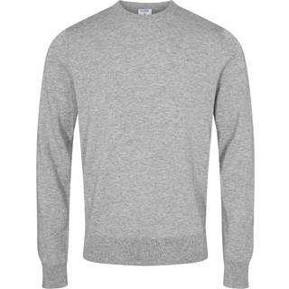 Filippa K Cotton Merino Basic Sweater Light Grey Melange