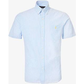 Polo Ralph Lauren Seersucker Short Sleeve Striped Shirt Blue/White