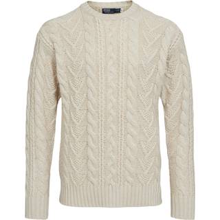 Polo Ralph Lauren Cable-knit cotton-blend sweater - neutrals - EU 44