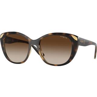 VOGUE EYEWEAR Kvinde VO5457S W65613 Solbriller Injiceret Brun Brun Sommerfugl Normal Skygge
