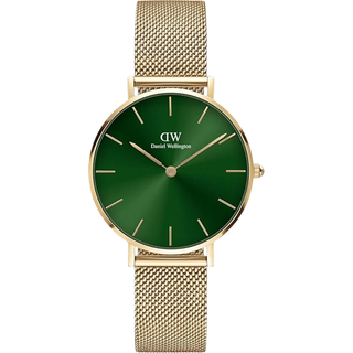 Daniel Wellington DW00100480 Damenuhr Petite Emerald 32mm 3ATM