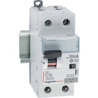 Legrand DX³ RCBO kombiafbryder C13 1pol+N 30mA type-A 2M 6000/6KA
